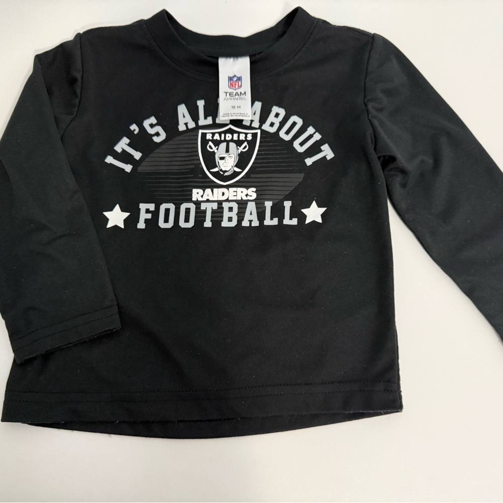 NFL Black Raiders Long Sleeve